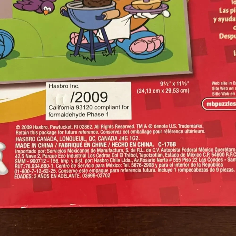 Hasbro | Mr. Potato Head Puzzles with Little Books New in Package